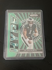 2023 Panini Prizm - Hype Green Prizm #H-3 Jalen Hurts Color Match