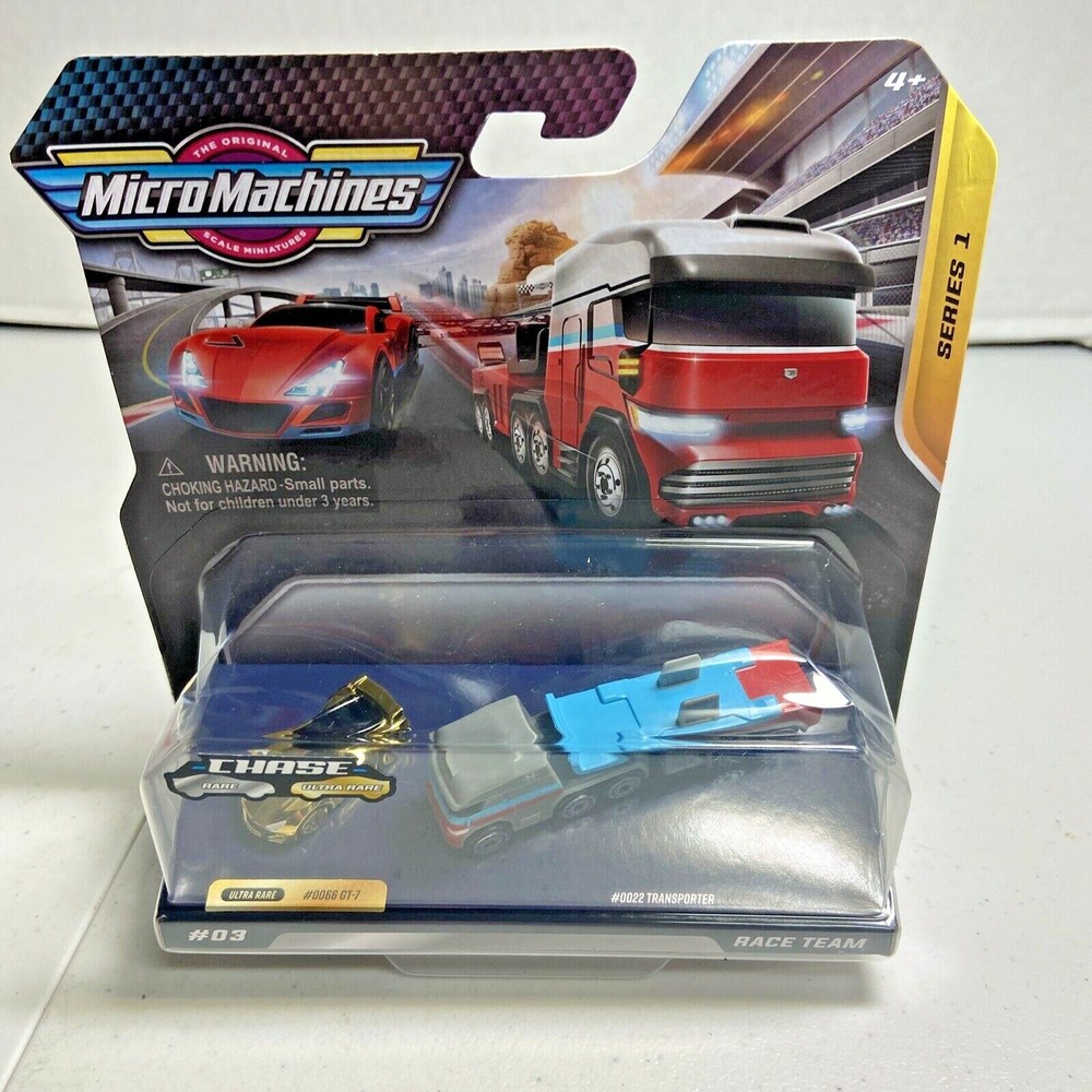 2020 Micro Machines # 03 Race Team with Gold Chase Car