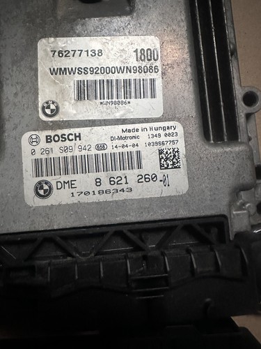 Genuine Mini Paceman R61 JCW John Cooper Works N18B16 Manual Ecu Kit 8621260 R60 - Picture 2 of 2
