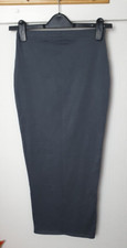 PRETTYLITTLETHING Ladies UK8 Grey Fitted Long Maxi Skirt
