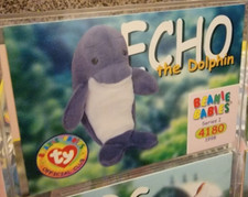 Echo The Dolphin Series I 1 TY Beanie Babies Collector's Cards Official Club