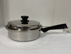 Emdeko 8.5" Skillet Fry/Saucepan 18-8 Tri Ply Stainless Waterless Cookware