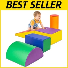 5-Piece Foam Block Play Structures for Kids