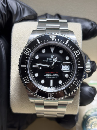 Rolex Sea-Dweller 43mm Black Dial Stainless Steel Bracelet Date Automatic