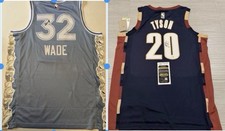 Cleveland Cavaliers Custom Signed Jersey Lot Jaylon Tyson Dean Wade NBA JSA COA