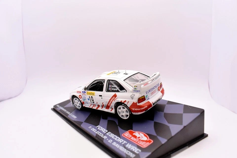 modellino auto rally scala 1:43 ford escort WRC collezione modellismo diecast - Immagine 4 di 4