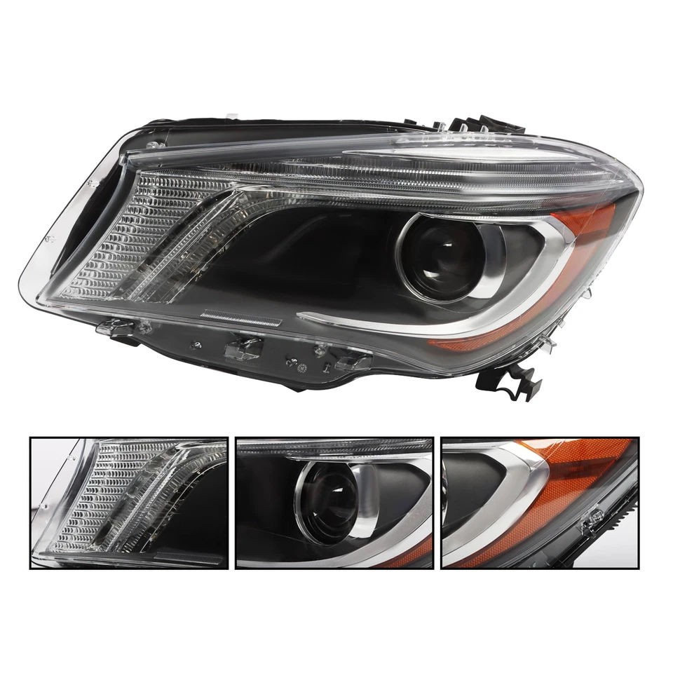 Faro de xenón izquierdo del conductor para Mercedes-Benz CLA200 CLA250 2014-2016 Foto 2 de 4