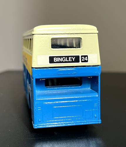 Matchbox SuperKings K-15 - Bradford Telegraph & Argus - Blue & White - Boxed - Picture 4 of 14