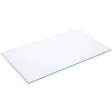 Plymor 9" x 15" Rectangle, 5mm Thick Beveled Clear Glass