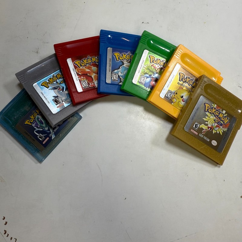 Pokémon RED BLUE YELLOW CHOOSE (Nintendo Game Boy, 1999)