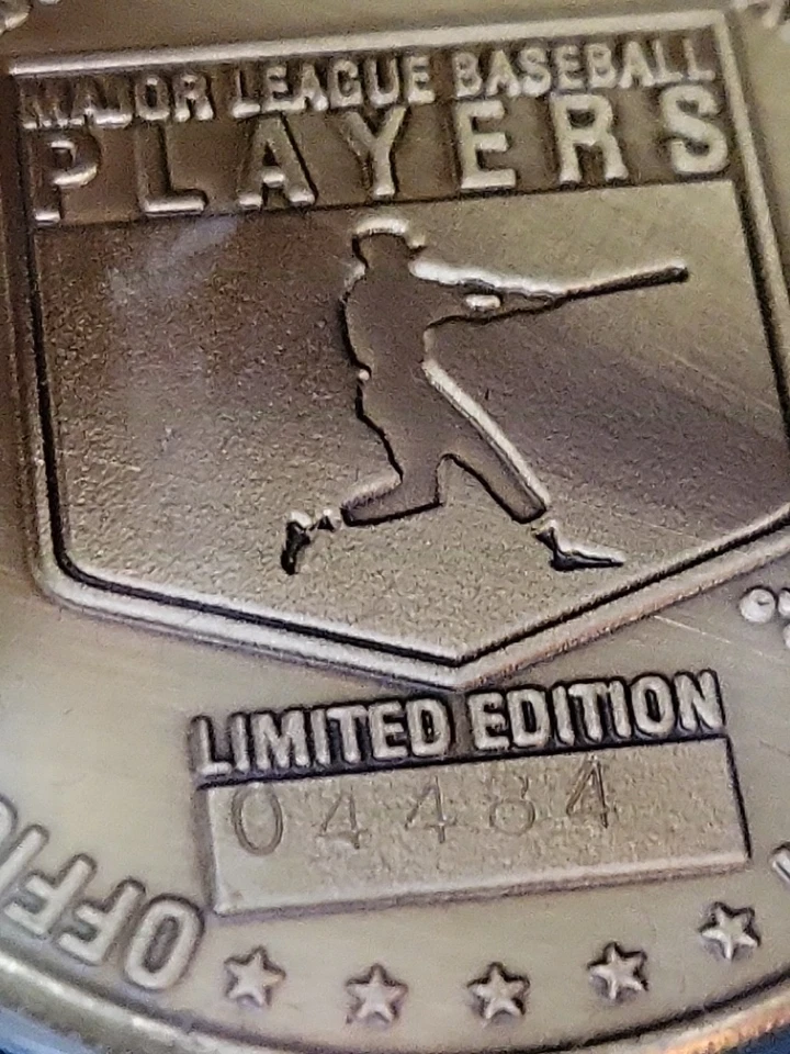 Moneda de bronce Alex Rodríguez 1997 DD ERROR 0&4 en el reverso de la moneda #04484/25.000!!!!!!! Foto 3 de 4