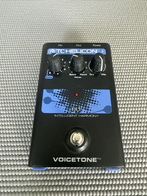 TC-Helicon VoiceTone H1 Single-Button Intelligent Vocal Harmony Pedal (N1839)