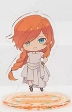 Funeral Freelen Chibi Acrylic Stand Figure with Ball Chain Used Condition