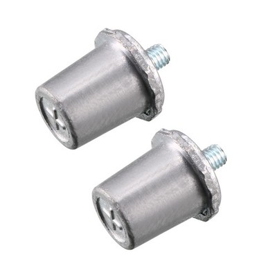 Universal Akku Ladeseite Positive Post Negativ 6mm Stecker Legierung 1 Paar