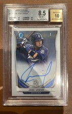2014 Bowman Chrome Prospect Auto Jose Urena #BCAP-JU BGS 8.5  Auto 10