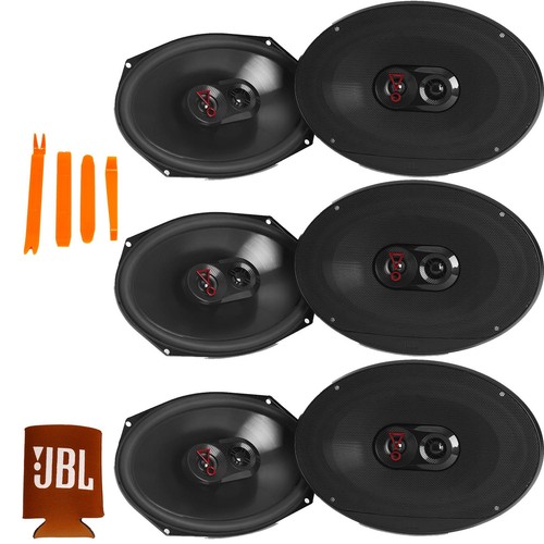 JBL STAGE3 3-Pairs of Stage3 9637AM 6x9" 3-Way Coaxial Speakers
