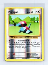 Porygon 71/108 Uncommon Evolutions Pokemon Card Reverse Holo Moderately Played