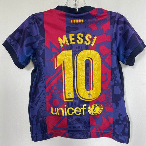 Lionel Messi #10 FC Barcelona Fußball Trikot Kinder 18 Monate - Bild 1 von 6