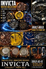 Invicta Watch Lot of 6 Men s Watches S1 Rally...