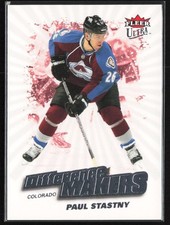 2008-09 Fleer Ultra Difference Makers Paul Stastny Colorado Avalanche #DM4
