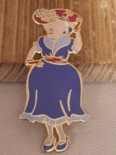 RED HAT SOCIETY LADY LAPEL PIN