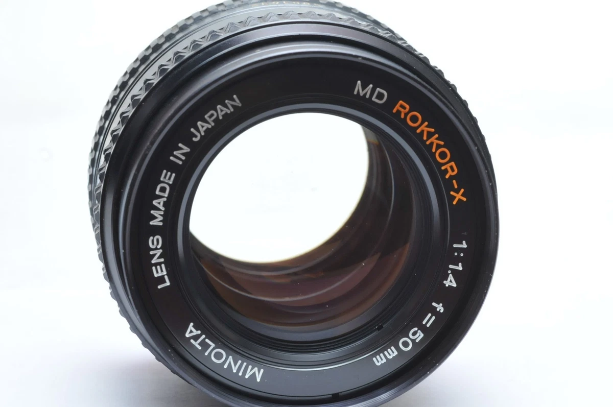Minolta f/1.4 Lenses 50mm Focal for sale - eBay