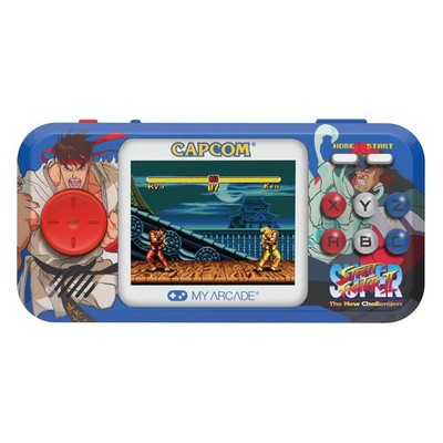 My Arcade Super Street Fighter II Pocket Player Pro Portable Gaming 2 in 1