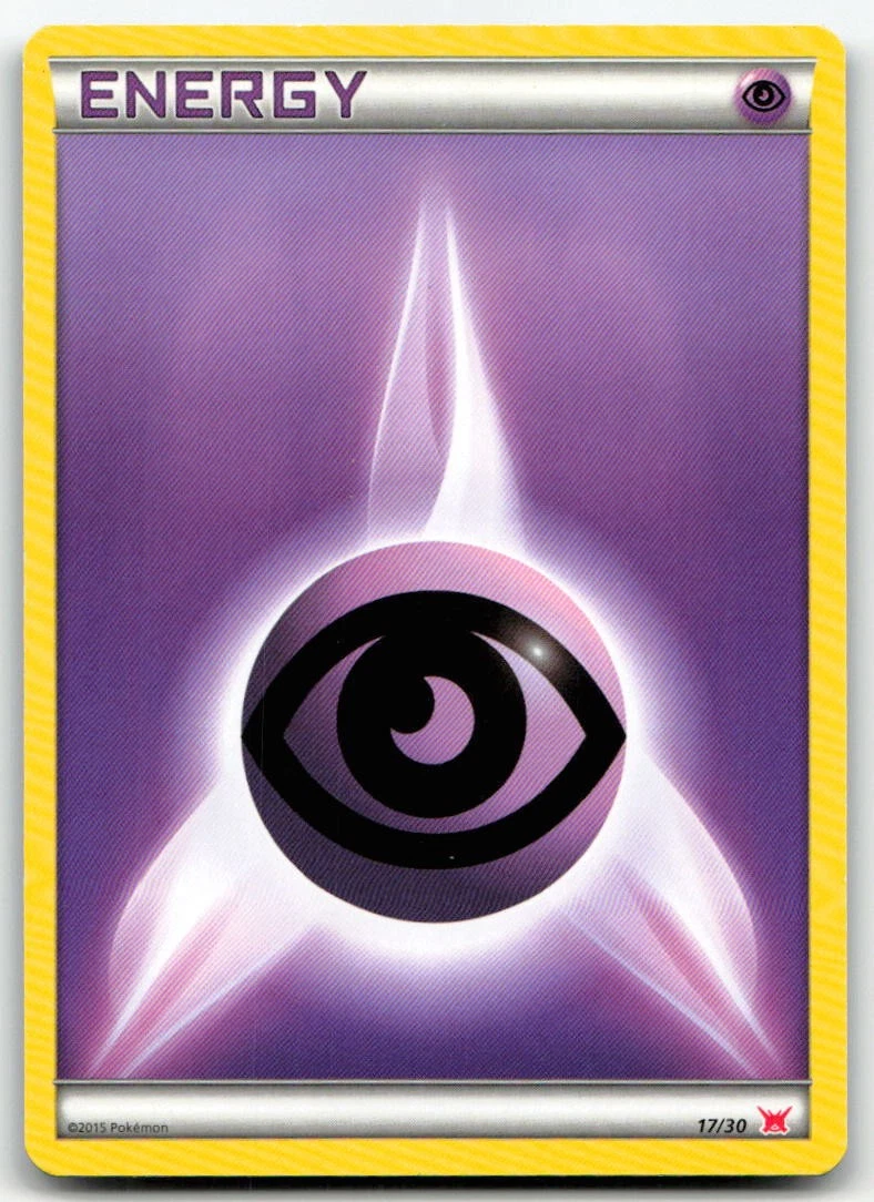 Energy Pokémon TCG Common XY Individual Collectible Card Game