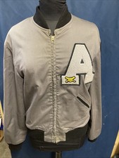 VINTAGE WEST POINT CADET BOMBER VARSITY ARMY LETTERMAN JACKET BASEBALL 