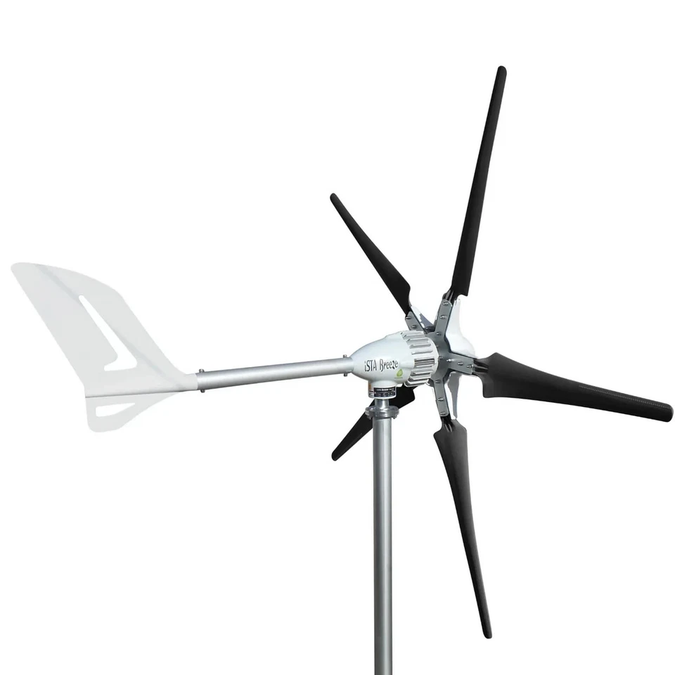 IstaBreeze® I-1000W 24/48V Wind Generator Wind Turbine -3 oder 5 Carbon Repeller - Bild 2 von 4