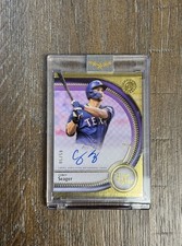 2025 Topps Five Star #FSA-CS Corey Seager Five Star Autograph Purple 06/50 Texas
