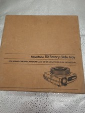 Kodak Carousel Keystone 80 Rotary Slide Tray For Projector Photos Vintage