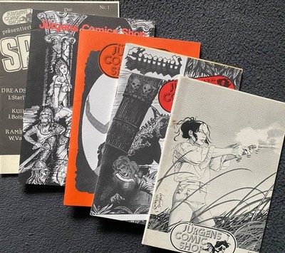 Comic-Fanzine Jürgens Comic Shop Nr. 1 - 5
