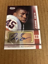 2014 Sage Hit AUTO ROOKIE Jerome Smith RC #A45 Syracuse Football Card (f3). rookie card picture