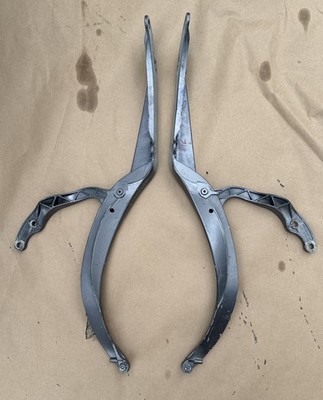 97-04 PORSCHE BOXSTER 986 CONVERTIBLE TOP RED LEVER HINGE SUPPORT ARM SET OEM