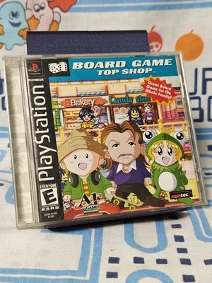 Board Game Top Shop (Sony PlayStation 1, 2001) Complete (CIB)