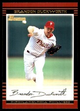 Brandon Duckworth 2002 Bowman #7 Phillies MLB READ FREE SHIPPING AutographDen