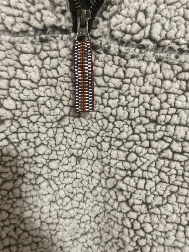 FSU SEMINOLES Unisex Sherpa Quarter-Zip Jacket Florida state University Logo - Image 3 of 4