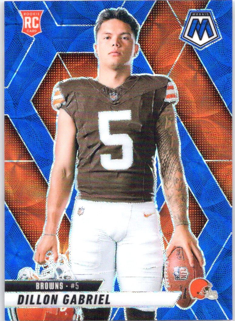 2025 Panini Mosaic #277 Dillon Gabriel Blue Scope