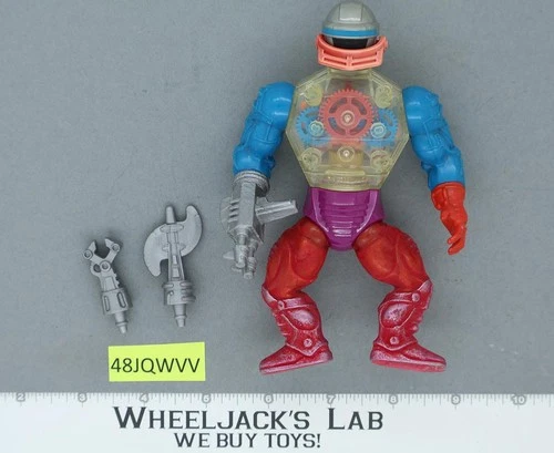 Roboto 100% Complete He-Man Masters of the Universe MOTU 1985 Mattel Vintage