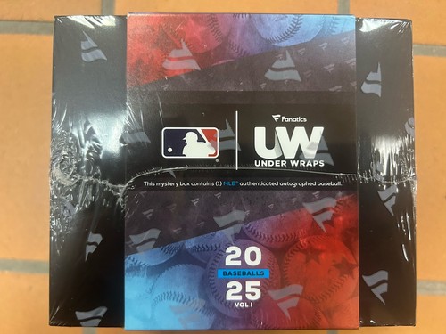 2025 Fanatics Under Wraps Autographed Baseball Sealed Brand New