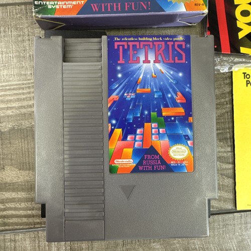 Nes Tetris Completo En Caja CIB - Imagen 2 de 9