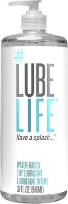 LubeLife Water Based Lube   Toy-Safe Personal Lubricant for Men, Women & Coupl