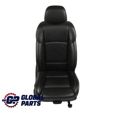 Bmw F10 F11 Lci M-sport Front Seat Heated Electric Leather Black Seam Right Os
