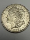 USA 1921 D Morgan Dollar Coin 90% Silver - $1 Last Year - Denver Mint