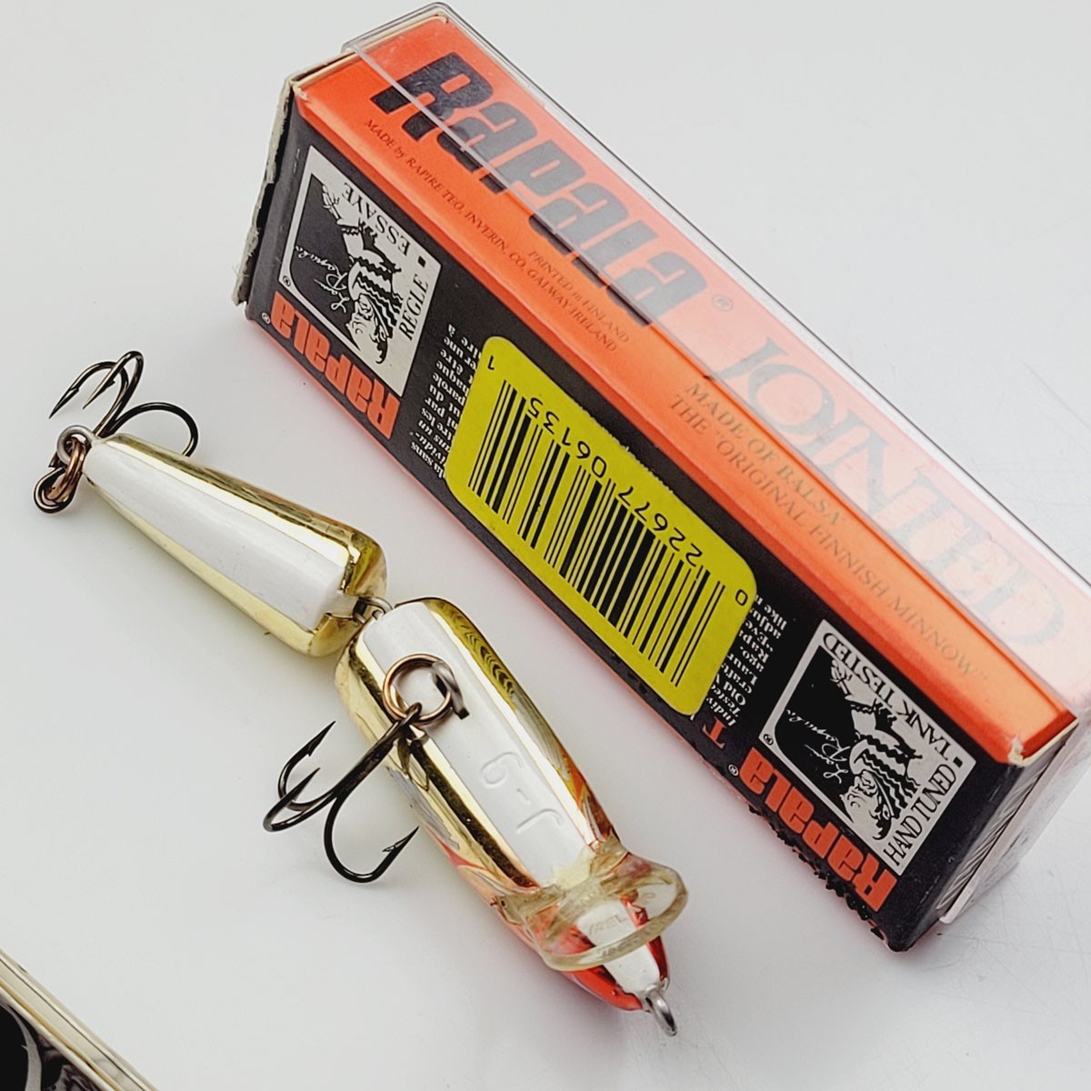 Rapala Silver Plated Jointed J9-CLN Clown 3-1/2