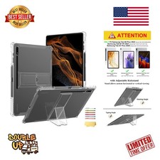Durable Shockproof Case for Samsung Galaxy Tab S8 /S7 12.4" - Clear Design
