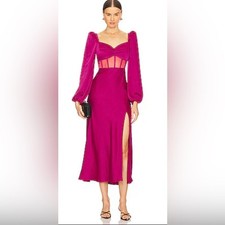 NWT Astr the Label $148 Magenta Evening Dress