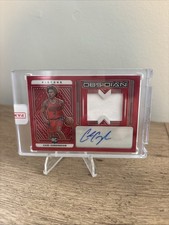 2021-22 Panini Obsidian Cade Cunningham Red Rookie Patch Auto Sealed!