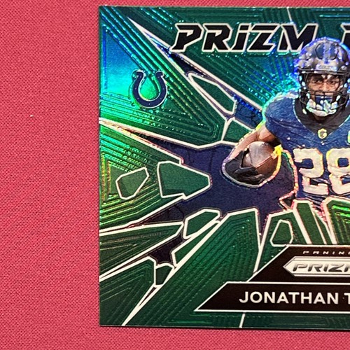 2024 Panini Prizm - Prizm Break Green Prizm #4 Jonathan Taylor Colts - Picture 2 of 6